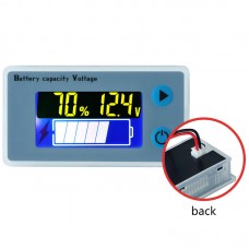 EV Battery Indicator Battery Capacity Voltage Battery Gauge 10V-100V Colorful Screen Ordinary Type