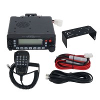YAESU FT-7900R Dual Band FM Transceiver Mobile Radio UHF VHF 50W Without Antenna Feeder Line Clamp