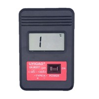 UYIGAO UA-902C+ Digital Thermo Hygrometer Portable Handheld Temperature Humidity Meter w/ Probes