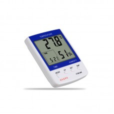 UYIGAO CTH-608 Thermo Hygrometer Indoor Temperature Humidity Meter w/ Alarm Clock Large Screen