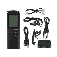 USB Voice Recorder 8GB Dictaphone Digital Voice Recorder Mini WAV MP3 Player T60