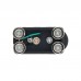 QU-20A Manual Morse Key CW Key Portable Compact Telegraph Key For Radio Morse Code Practices