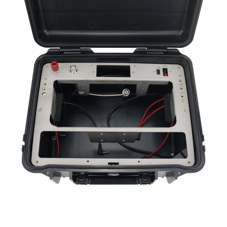 Outdoor Waterproof Radio Box Carry Cage w/ Metal Panel Perfect For