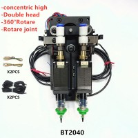 BT2040 SMT DIY Mountor Connector Nema8 Hollow Shaft Stepper for Pick Place Double Head