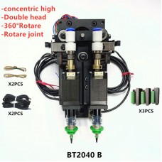 BT2040B SMT DIY Mountor Connector Nema8 Hollow Shaft Stepper with Driver for Pick Place Double Head