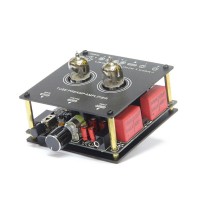 AOSIBAO M18 Tube Preamp Amplifier Mini Bluetooth Integrated Amplifier Rated 35W For Room Desktop