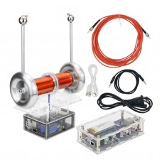 Bipolar SSTC Musical Tesla Coil Assembled Amazing High-Tech Toy Supports Square Wave Music