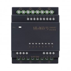 8 Channel Programmable RS485 Serial Port Relay Board Smart Home Lighting Control Module Modbus Switch Input and Output