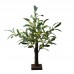 55CM/21.7" Olive Tree LED Light Tree Indoor Lighted Tree Party Xmas Tree Room Artificial Tree Decor