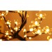 45CM/17.7" Cherry Light Tree Indoor Lighted Tree 48-LED Artificial Tree Decoration For Bedroom Living Room