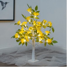 60CM/23.6" Wisteria Tree Table Lamp LED Light Tree 24-LED Night Light Lamp Room Indoor Decoration