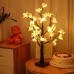 60CM/23.6" Wisteria Tree Table Lamp LED Light Tree 24-LED Night Light Lamp Room Indoor Decoration