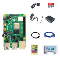 For Raspberry Pi 4 Model B 2GB RAM Raspberry Pi 4 Computer Model B Kit With Aluminum Alloy Shell