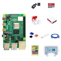 For Raspberry Pi 4 Model B 2GB RAM Raspberry Pi 4 Computer Model B w/ Official Type-C Power Adapter