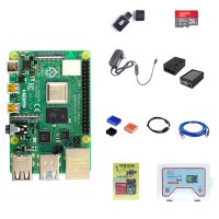 For Raspberry Pi 4 Model B 4GB RAM Raspberry Pi 4 Computer Model B Module Kit With 3.5" Screen