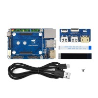 CM4-IO-BASE-A Expansion Board CM4 IO Board w/ USB HDMI Adapter For Raspberry Pi Compute Module 4