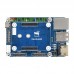 CM4-IO-BASE-BOX-B Mini PC Mini Computer Kit w/ Metal Shell Fan For Raspberry Pi Compute Module 4