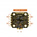 HAKRC BL-S 35A Drone ESC 4 In 1 ESC 20x20MM/0.8x0.8" 2-6S ESC Accessory For Drones Model Airplanes