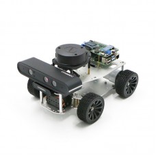 Robot Car Kit ROS Robot Ackerman Structure With SLAMTEC Lidar Camera For Raspberry Pi 4B 4GB