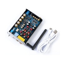 PCM1794 DAC Bluetooth 5.1 QCC5125 Silver Front Panel OPA1612 + 5534DD Op Amp For LDAC USB Decoding