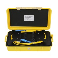 1000M/3280.8FT OTDR Launch Box Fiber Optic Launch Cable With SC/UPC-SC/UPC Connectors For SM Fiber