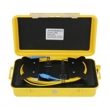 1000M/3280.8FT OTDR Launch Box Fiber Optic Launch Cable With SC/UPC-SC/UPC Connectors For SM Fiber