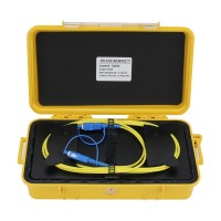 500M/1640.4FT OTDR Launch Box Fiber Optic Launch Cable With SC/UPC-SC/UPC Connectors For SM Fiber