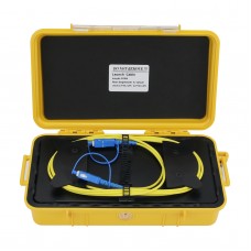 500M/1640.4FT OTDR Launch Box Fiber Optic Launch Cable With SC/UPC-SC/UPC Connectors For SM Fiber