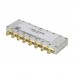 QM-PD8-ST 5-1000M RF Power Divider VHF UHF One-To-Eight Power Splitter Power Combiner SMA Connectors