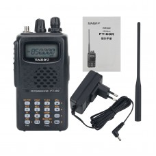 YAESU FT-60R Dual Band FM Transceiver Handheld Transceiver 5W 10KM VHF UHF Radio For Road Trips