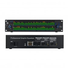 TKL T2531 Professional Graphic Equalizer Audio Processor Two 31-Band Spectrum Display For Home Stage