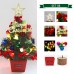 50CM/19.7" Desktop Christmas Tree Mini Christmas Tree Xmas Tree With Lights Holiday Decorations