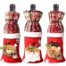 Funny Christmas Wine Bottle Cover Decoration Props Perfect For Hotel Restaurant Home Holiday Party