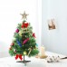 50CM/19.7" Mini Christmas Tree Xmas Tree With Lights Holiday Decorations Desktop Christmas Ornaments