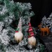 Christmas Hanging Faceless Doll Handmade Luminous Dwarf Doll With LED Light Christmas Ornament Gift