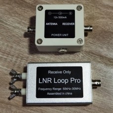 50KHz-30MHz Active Loop Antenna Amplifier LNR Loop Pro MegaLoop Travel Kit Replacement for Wellbrook