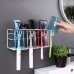 Wall Mount Toothbrush Holder Bathroom Toothbrush Cup Holder 9KG Load For Toothpaste Comb Shaver