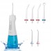 WF201K-2D 300ML Rechargeable Water Flosser Cordless Oral Irrigator Portable Water Flosser 3 Modes