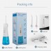 WF201K-2D 300ML Rechargeable Water Flosser Cordless Oral Irrigator Portable Water Flosser 3 Modes