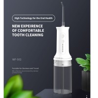 WF-502 Portable Water Flosser 230ML Rechargeable Oral Irrigator 5 Cleaning Modes Easy Storage