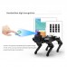 AI Bionic Robot Dog Four-Legged Dog Intelligent Mechanical Robot Pet With 2MP Camera Black Matte