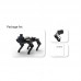 AI Bionic Robot Dog Four-Legged Dog Intelligent Mechanical Robot Pet With 2MP Camera Black Matte