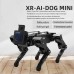 AI Bionic Robot Dog Four-Legged Dog Intelligent Mechanical Robot Pet With 2MP Camera Black Matte