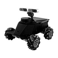 Assembled ROS Car MROS Lidar Car Mecanum Wheel Robot Car With 7" Touch Screen Range 12M/39.4FT