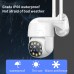 5MP PTZ Camera Waterproof Security Camera Wifi Camera w/ Hotspot Two-Way Voice Intercom EC152-B3Y2