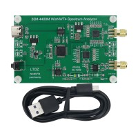 35-4400M USB Spectrum Analyzer with Tracking Source Module RF Frequency Domain Analysis Tool