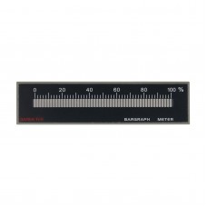 51 Segments 75mm LED Single Bargraph Display Panel Meter Power Detector Indicator Red AE151S29Z 