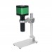 48MP Industrial Microscope Camera Stand Microscope Magnifier w/ 120X C-Mount Lens For Repairing