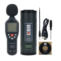 ND9B Sound Level Calibrator 114DB 94DB Measures Microphone Noise Decibel + SLM-25 Sound Level Meter