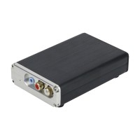 CM6631A Silver Front Panel Digital Interface USB DAC Sound Card USB To I2S/SPDIF Coaxial 32Bit 192K
